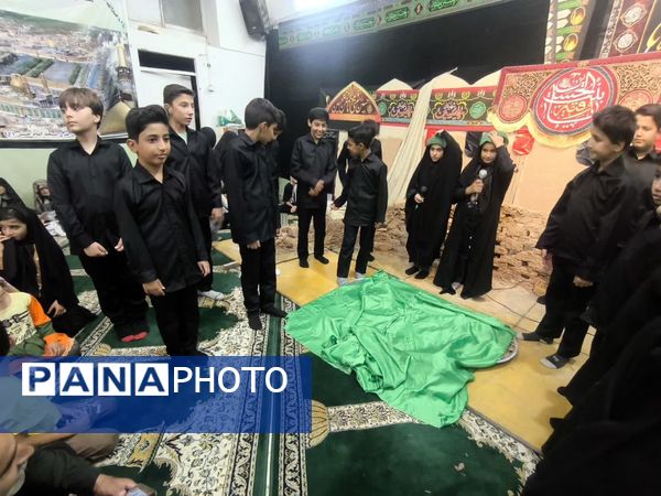 عزاداری و تغزیه خوانی خرابه شام و اجرای سرود بی بی رقیه