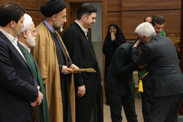 آئین تجلیل از استاد مجتبی قدبیگی قاری بین المللی برگزار گردید