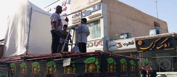مراسم دسته بنی اسد در کاشمر