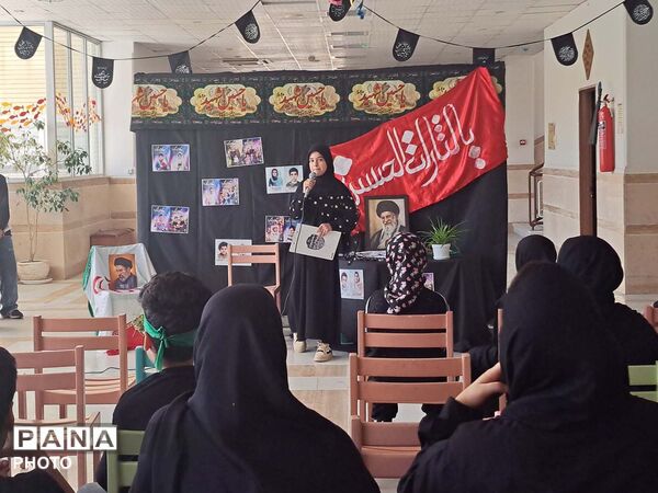 عزاداری کودکان عاشورایی در کانون پرورش فکری مرکز پردیسان قم