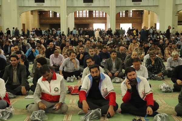 مراسم گرامیداشت چهلم شهدای خدمت در تبریز 