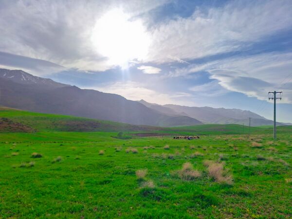 طبیعت شهر سودجان در بهار