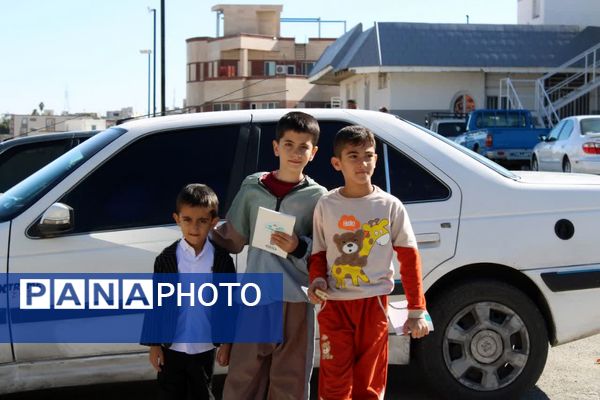 حضور پرشور کودکان در نماز جمعه گچساران