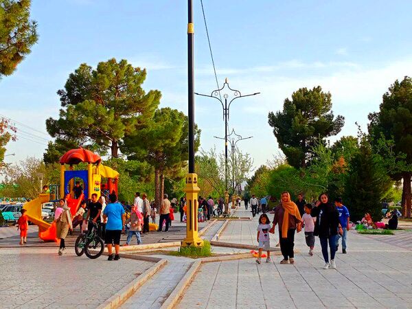 روز سیزده بدر در کاشمر 