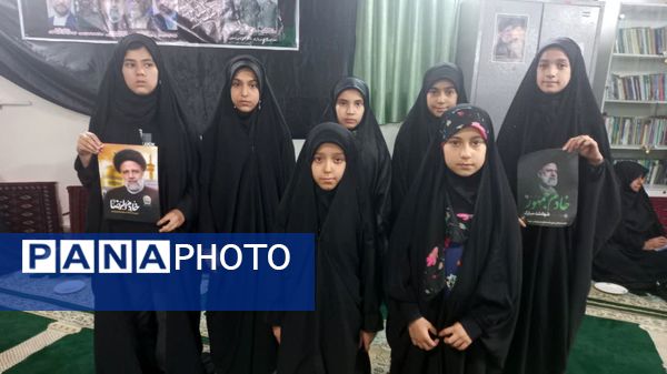 مراسم بزرگداشت شهید جمهور و هیات همراه در پایگاه بسیج زهرای اطهر مشهد