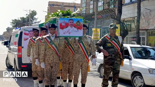 خلیل‌آباد میزبان پیکر شهید ناوگروه دوم سجاد عسکری