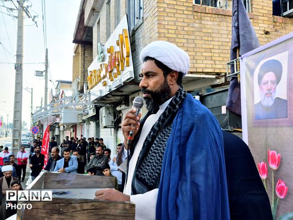 عنبرآباد در سوگ شهادت مقام معظم رهبری