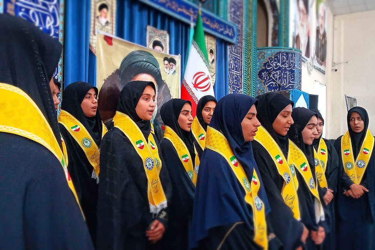 مراسم اولین سالگرد شهدای خدمت در شهرستان باشت