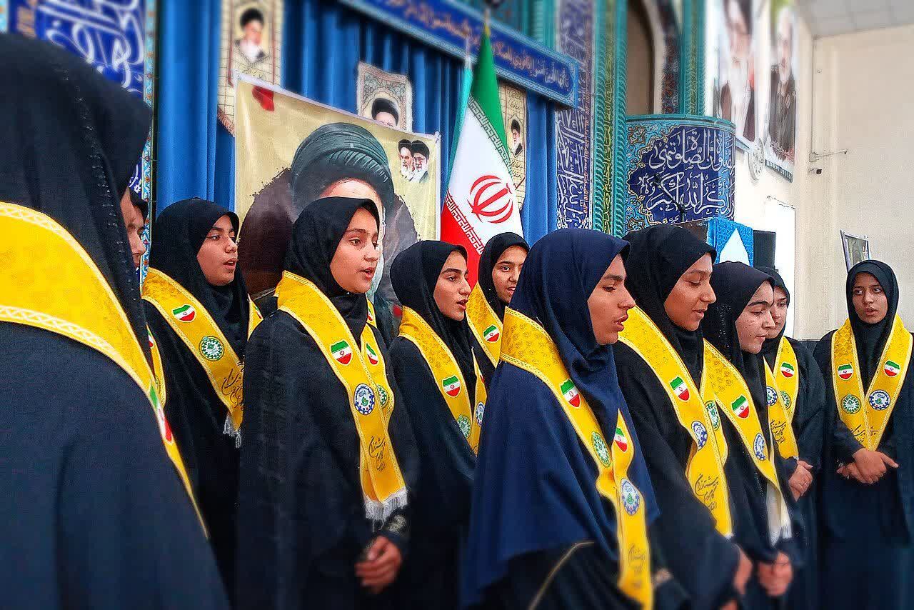 مراسم اولین سالگرد شهدای خدمت در شهرستان باشت