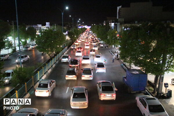 کاروان خودرویی هیئت های ده بالایی در یزد