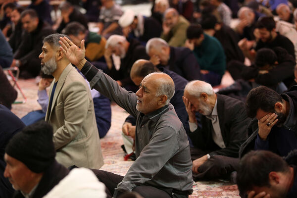 مراسم عزاداری سالروز شهادت امام هادی(ع) در حرم حضرت معصومه(س)