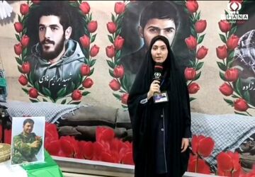 برگزاری یادواره شهدا در دبیرستان محدثه ۲ قم 
