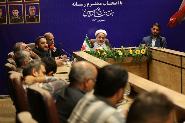 نشست خبری جمعیت حامیان انقلاب اسلامی در قم