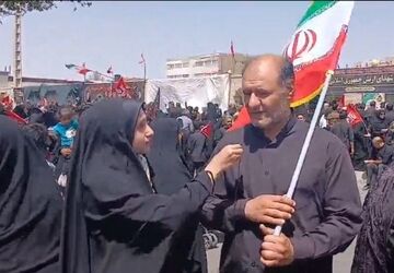 پیاده‌روی جاماندگان اربعین در بیرجند