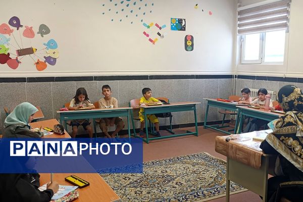 تابستانی معنوی برای دانش‌آموزان در دارالقرآن معراج شهرستان پردیس 