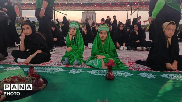 بزرگترین سفره توسل به حضرت رقیه(س) در قم