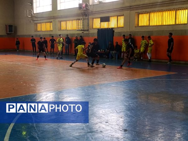 مسابقات فوتسال بین مدارس شهرستان ملکان