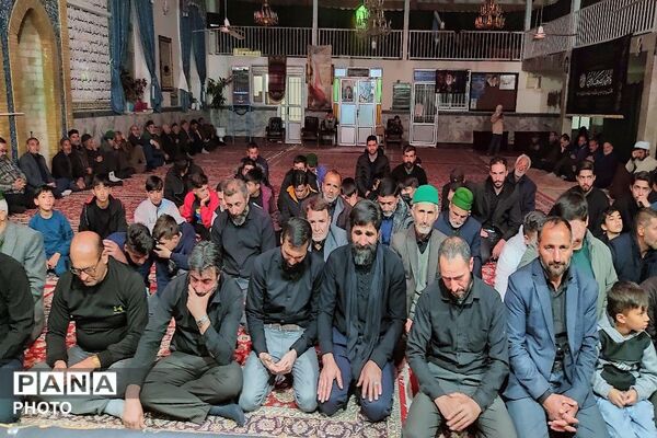 مراسم شهادت قائد امت در شهر بار نیشابور