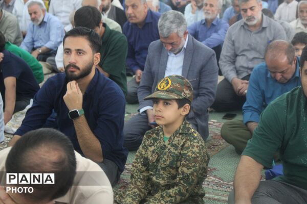 نماز جمعه امروز کرمان از نگاه دوربین