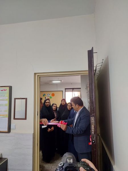 افتتاح اتاق بهداشت «مدرسه جهان‌سوزان ۲»
