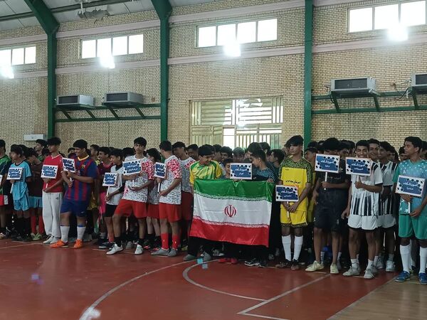 آیین افتتاحیه مسابقات ورزشی بین مدرسه‌‌‌ای «جام اقتدار ایران» در بندرعباس