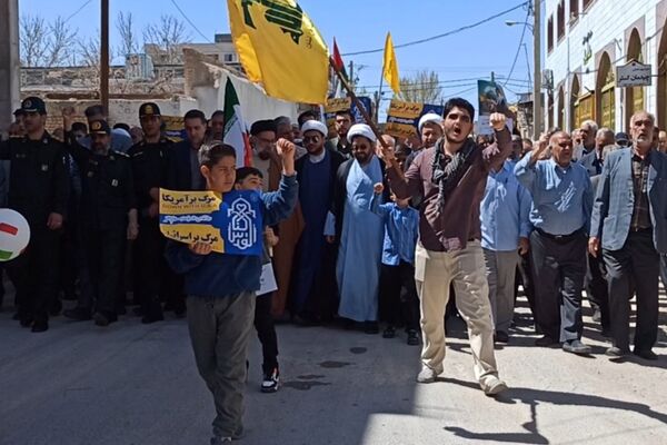 تجلی شکوه راهپیمایی روز قدس در آباده