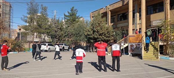 برگزاری بیست و هفتمین مانور سراسری زلزله در استان ایلام 