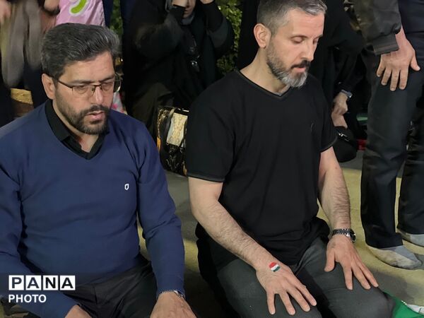 اقامه نماز استغاثه به درگاه الهی در کرج