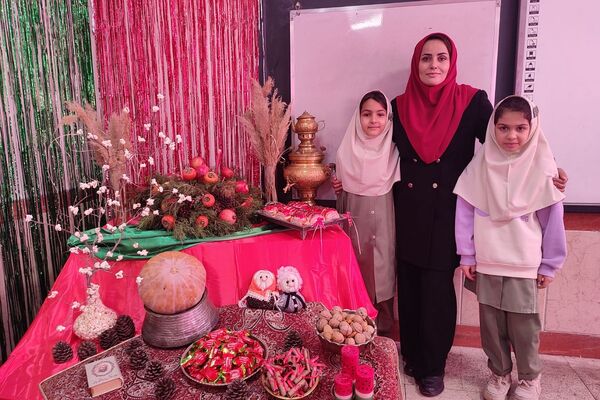 جشن شب یلدا در مدارس ناحیه دو شهرری 