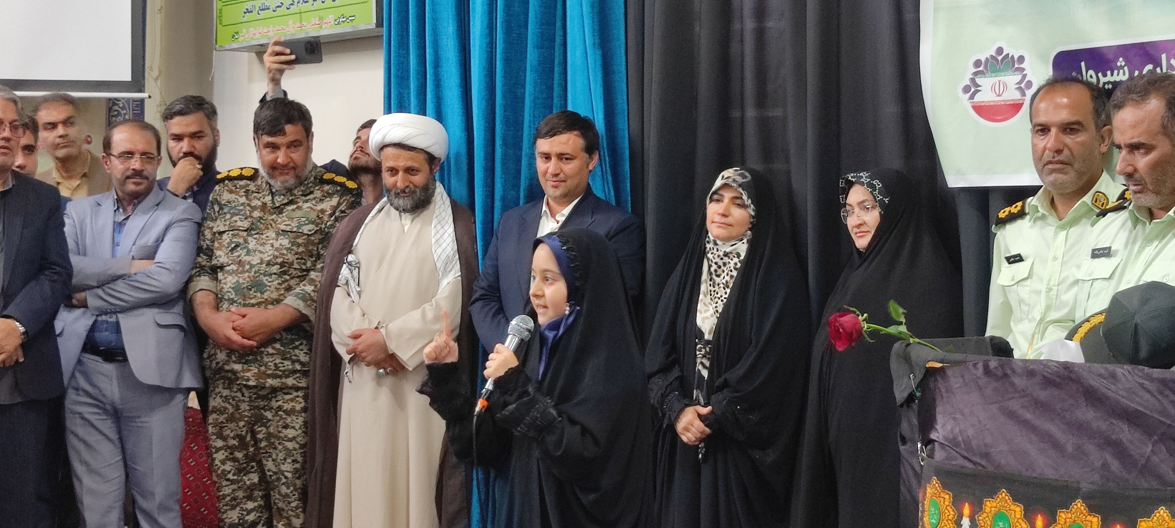 اجتماع بزرگ شیروانی‌ها در محکومیت جنایات صهیونسیتها با سخنرانی «سحر امامی»