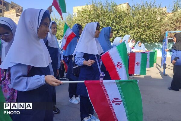 اول مهر؛ زنگ آغاز سال تحصیلی درمدرسه شهیدمعظم