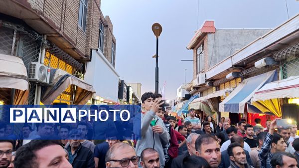 ملکان در پرتو هنر و معنویت؛ جشن میلاد امام رضا (ع) در بازار نوسازی شده