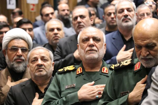 مراسم چهلم سردار شهید، محمد کاظمی در مشهد