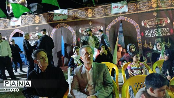 برگزاری برنامه‌های فرهنگی و هنری فرهنگیان ناحیه 2 خرم‌ آباد در موکب تعزیه اعظم لرستان