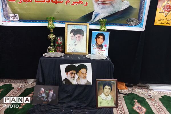 اجتماع بزرگ مردم قلعه رئیسی در پی شهادت رهبر معظم انقلاب 