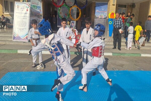 طنین زنگ ورزش و هفته المپیاد ورزشی درون‌مدرسه‌ای در دبستان ایمان ورامین
