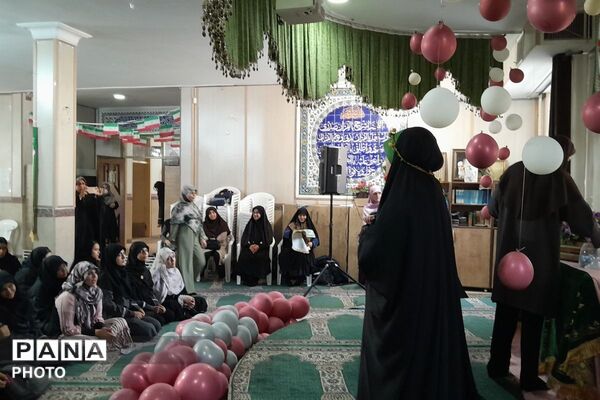 جشن میلاد بانوی صبر و شکوه در مدرسه عباسقلی رهگذر