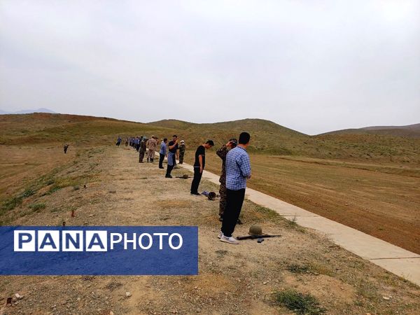 اردوی آموزشی تیراندازی و بازدید از موزه و مزار شهدای گمنام در شهرستان بروجرد