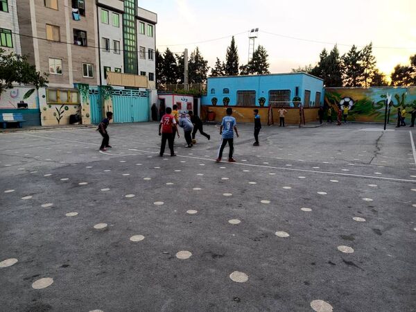 برگزاری اردوی درون مدرسه‌ای با عنوان «شبی در فرنو» در دبیرستان فرنو شهرستان قدس