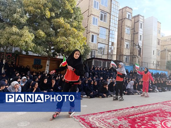 المپیاد ورزشی درون مدرسه ای در دبیرستان سروقد