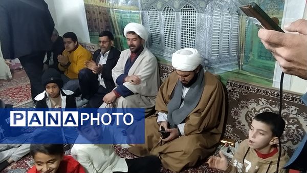جشن میلاد طفل شش ماهه کربلا در هیئت علی‌اصغری فداف