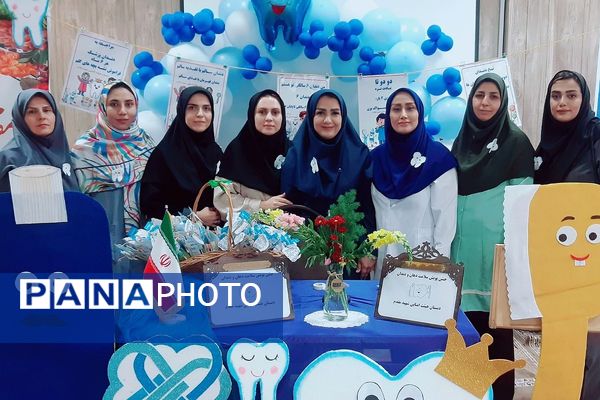 جشن دندان شش و پویش بهداشت دهان و دندان در ناحیه دو شهرری 