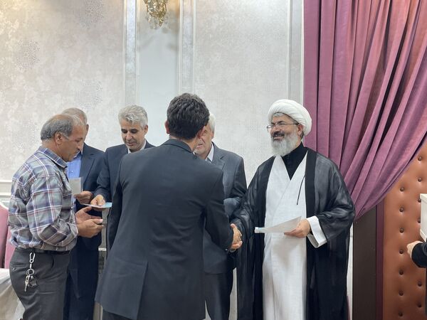 مراسم تجلیل از عوامل هیئت فرهنگیان و دانش آموزی شهرستان کاشمر 