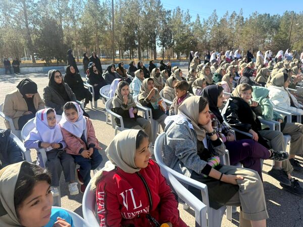 قاب پانا خاتم از اجرای جذاب تماشانه سیار در یزد