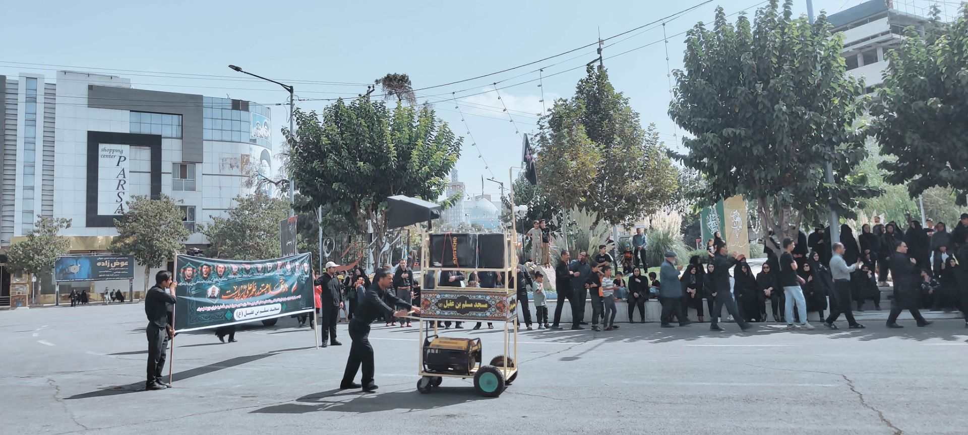 برگزاری مراسم عزاداری اربعین حسینی  در شیروان
