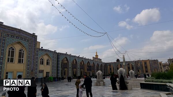 حرم ضامن آهو در آغازین روز دهه کرامت