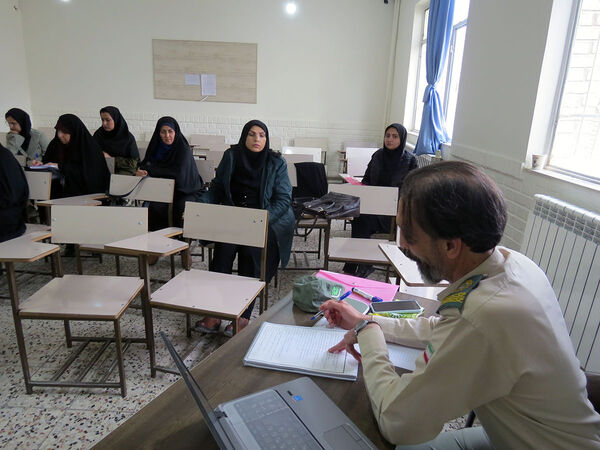 برگزاری ضمن خدمت سازمان دانش‌آموزی شهرستان بجنورد 