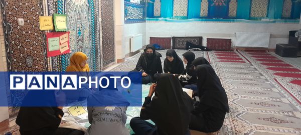 مسابقات قرآنی در دبیرستان فرزانگان استعداد درخشان ملارد