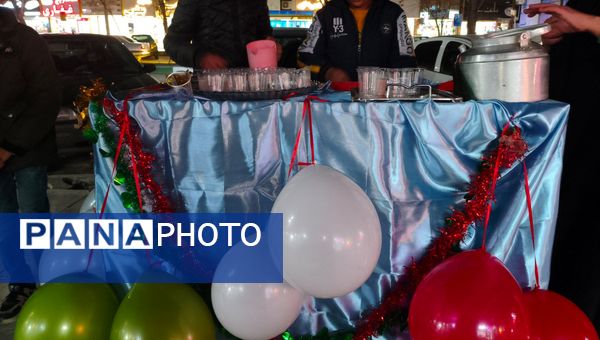 موکب مادرانه شنبه های ام البنینی در بازار  سرخس