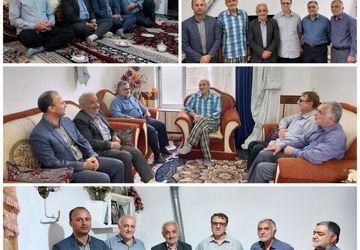 دیدار با فرهنگیان بازنشسته در گلوگاه 